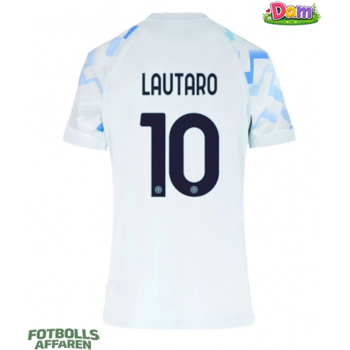 Inter Milan Lautaro Martinez #10 Bortatröja Kvinnor 2025-26 Kortärmad